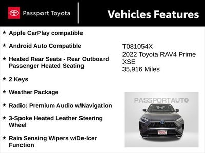 2022 Toyota RAV4 Prime XSE