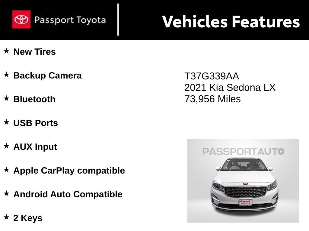 2021 Kia Sedona LX