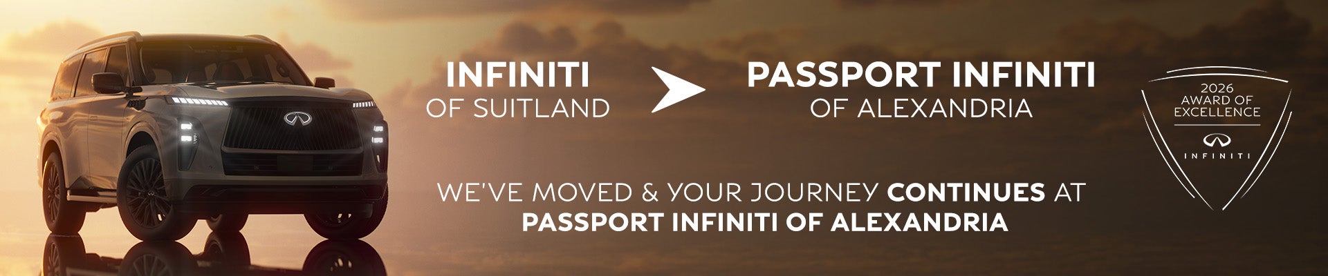 journey continues at Passport Infiniti of Alexandria