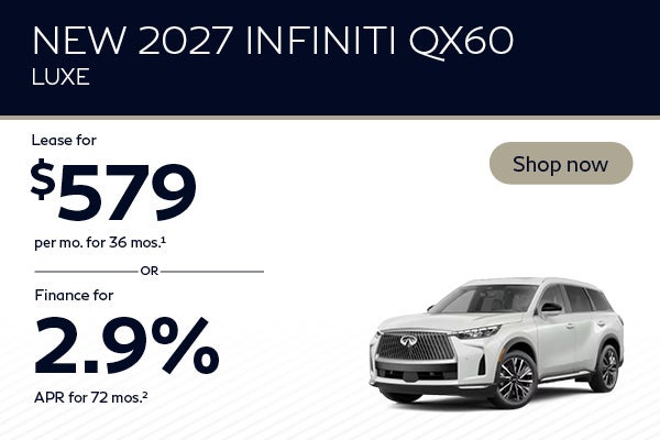 New 2027 INFINITI QX60