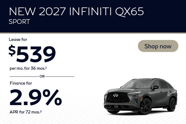 New 2027 INFINITI QX65
