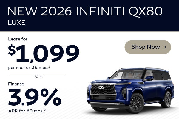 2026 INFINITI QX80 LUXE